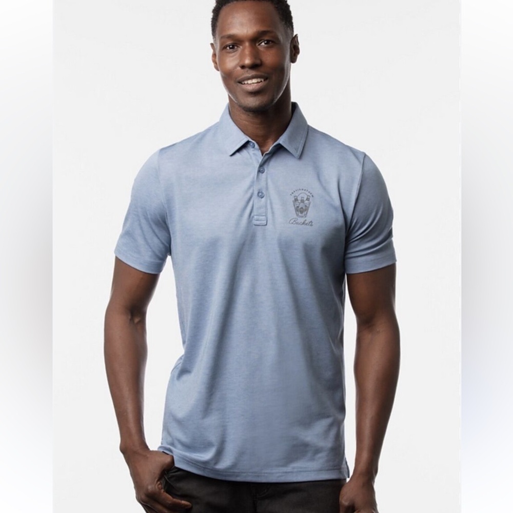 Travis Mathew Prestige Lifestyle Performance Golf Polo Shirt Men’s Large
